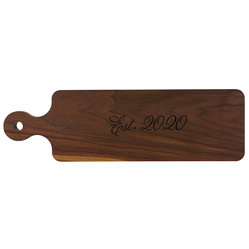 Maple Leaf Walnut EST 2020 Bread Board, 20"