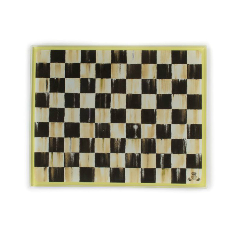 MacKenzie-Childs Courtly Check Cutting Board