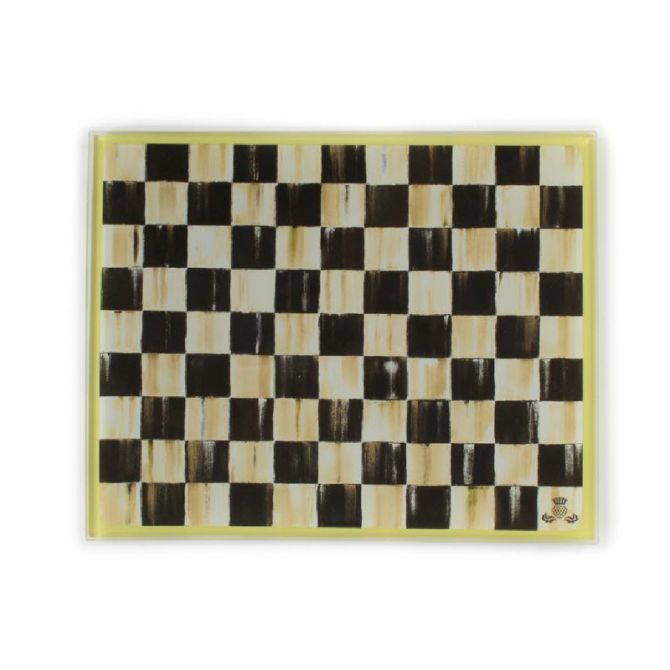 MacKenzie-Childs Courtly Check Cutting Board