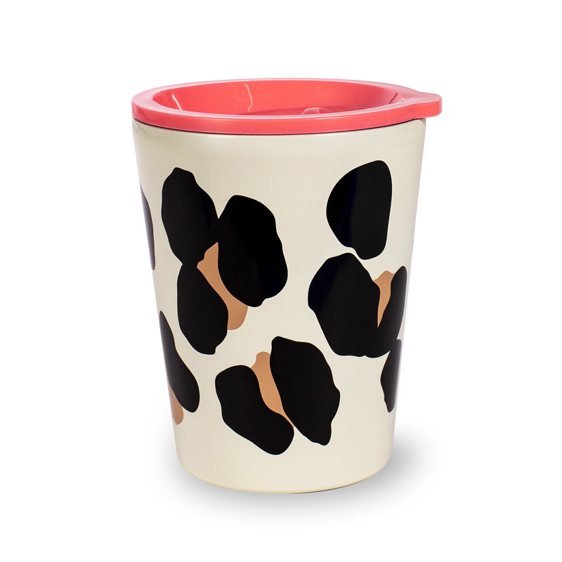 Kate Spade Stainless Steel 12oz Tumbler, Forest Feline Borsheims