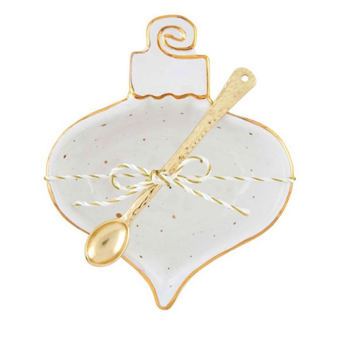 Mud Pie Gold Splatter Dip Cup Set, Ornament