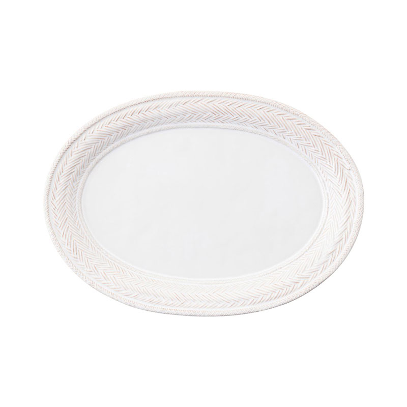 Juliska Le Panier Whitewash Platter, 17
