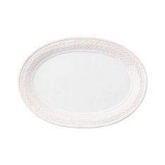 Juliska Le Panier Whitewash Platter, 17"