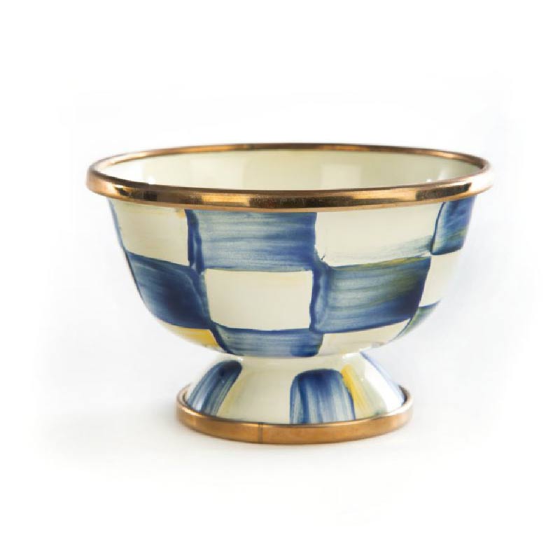 MacKenzie-Childs Royal Check Little Sugar Bowl