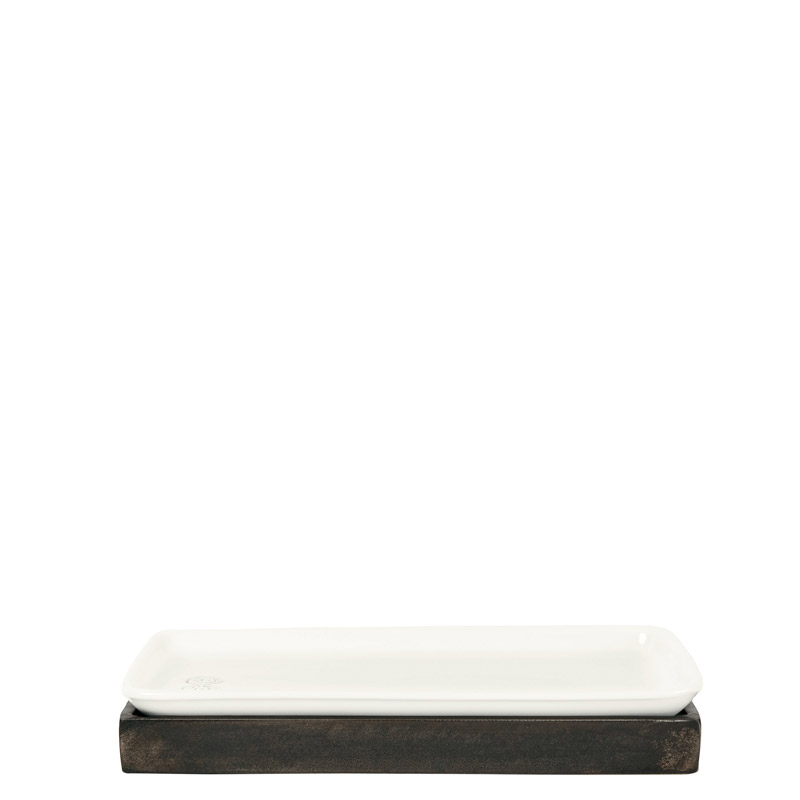Jan Barboglio Ceramica Blanca Chica Platter