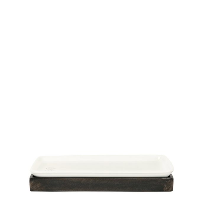Jan Barboglio Ceramica Blanca Chica Platter
