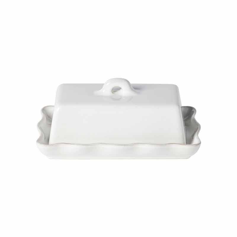 Casafina Cook and Host Rectangular Butter Dish with Lid, 8
