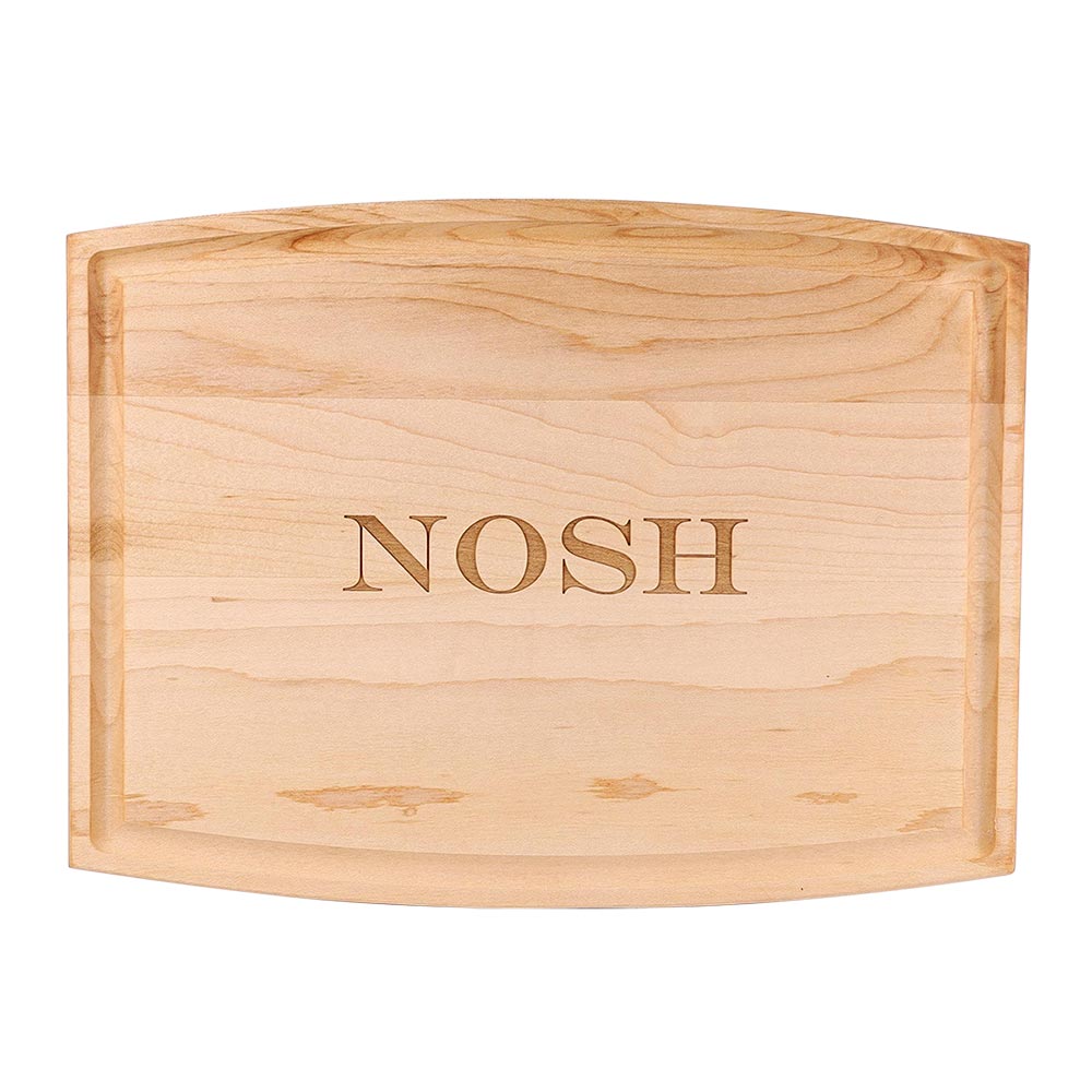 Maple Leaf At Home Arched Artisan Nosh Board, 12
