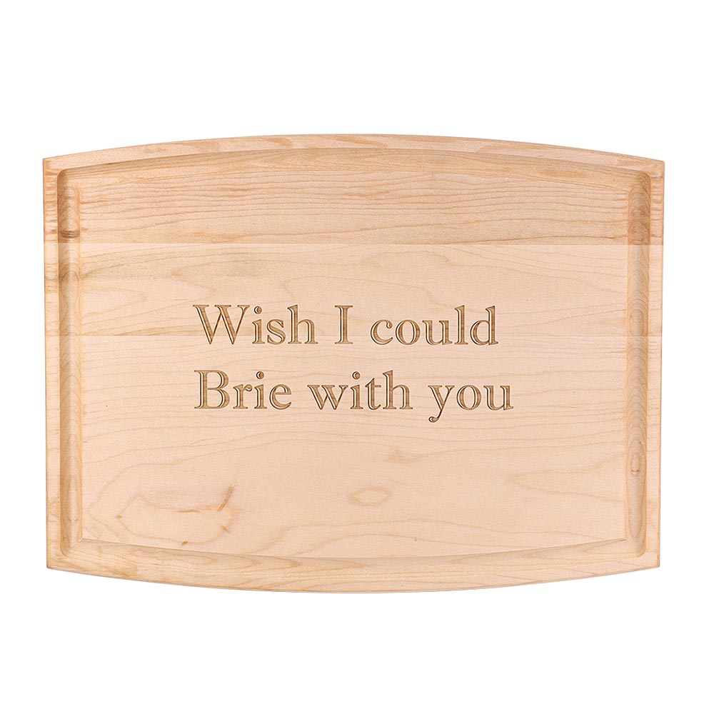 Maple Leaf At Home Arched Artisan Wish I Could Board, 12