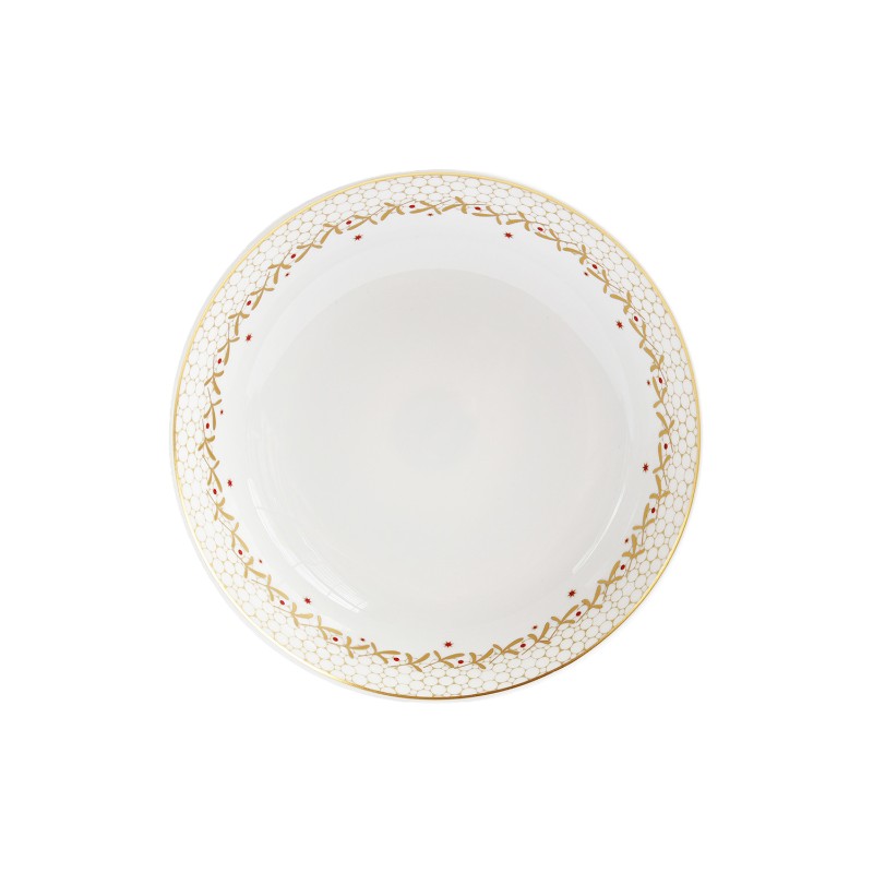 Bernardaud Noel Open Vegetable Dish, 9.5