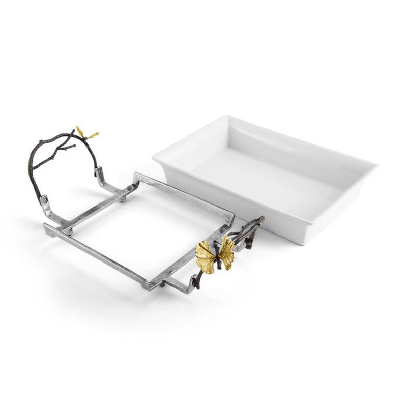 Michael Aram Butterfly Ginkgo 2 Quart Casserole