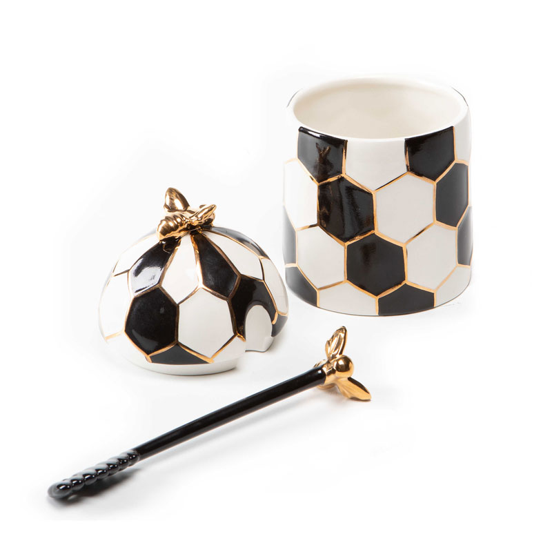 MacKenzie-Childs Queen Bee Honey Pot