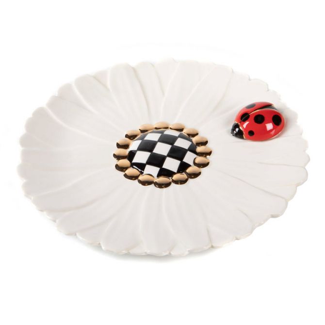 MacKenzie-Childs Daisy Serving Platter, Small