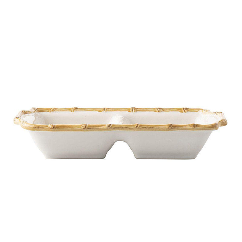 Juliska Bamboo Two Section Server