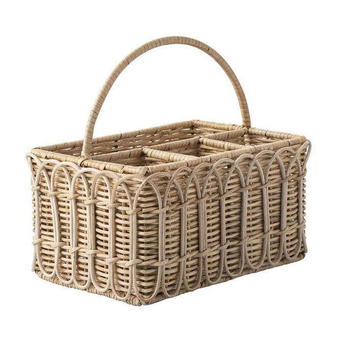 Juliska Provence Rattan Caddy