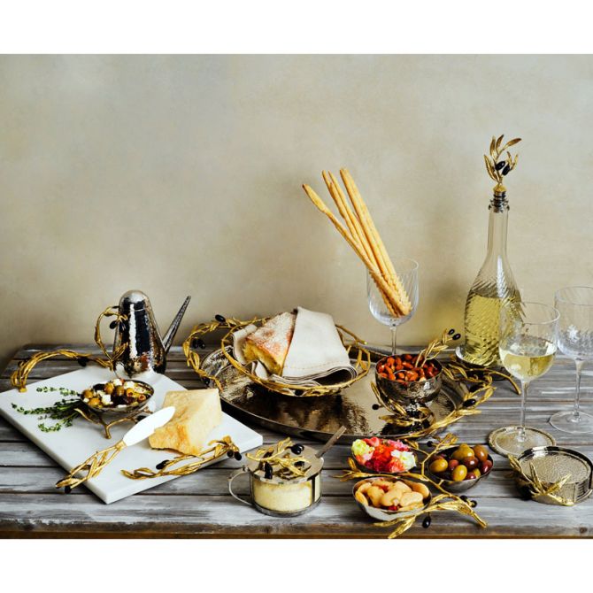Michael Aram Olive Branch Serving Tray - Thumbnail 3