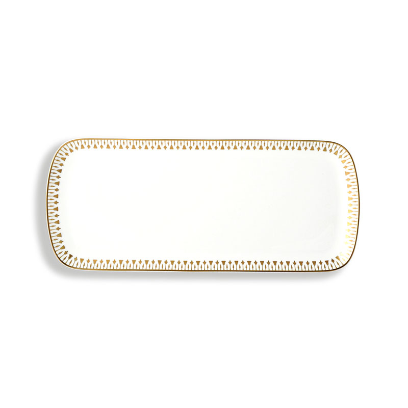Bernardaud Rectangular Cake Platter, 15