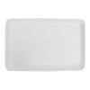 Nashi Large Rectangular Tray, Solid White