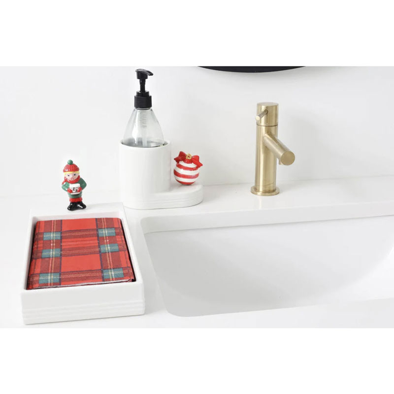 Nora Fleming Pinstripes Round Cutie Container