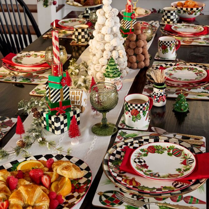 MacKenzie-Childs Christmas Hostess Set | 35509-0337 | Borsheims