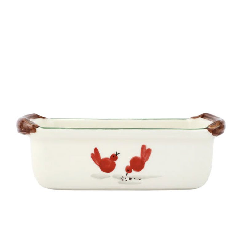 Vietri Old St. Nick Loaf Pan