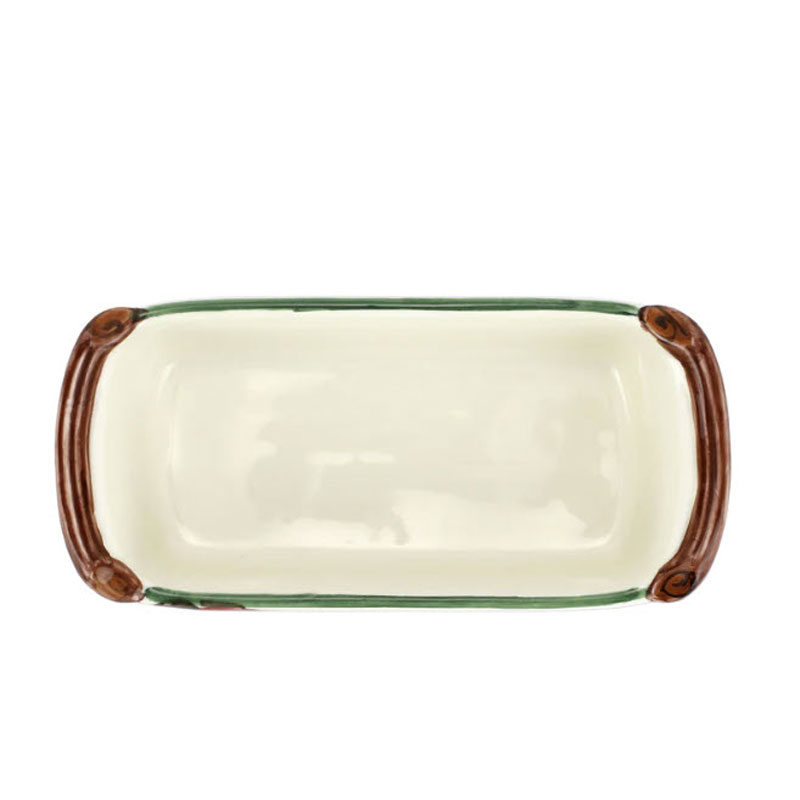 Vietri Old St. Nick Loaf Pan