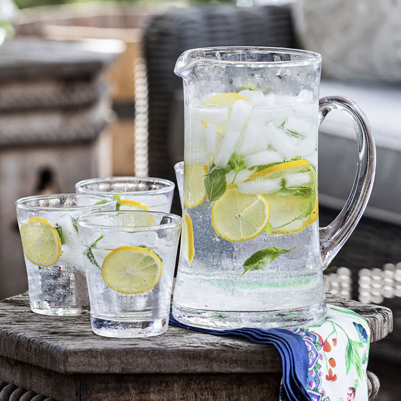 Juliska Puro Glass Pitcher