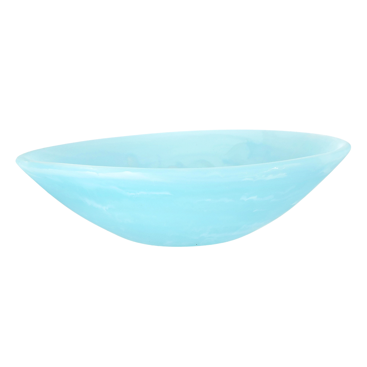 Nashi Small Everyday Bowl, Aqua Swirl