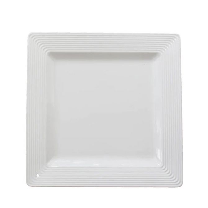 Nora Fleming Pinstripe Square Platter, K9