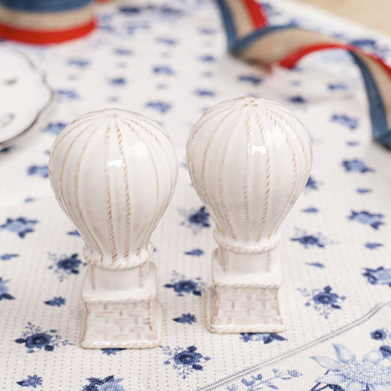 Juliska L'Amour Toujours Hot Air Balloon Salt and Pepper Set