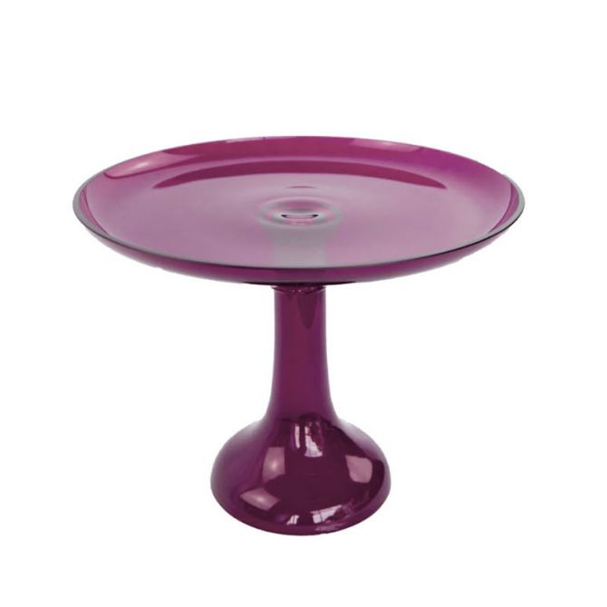 Estelle Cake Stand, Amethyst