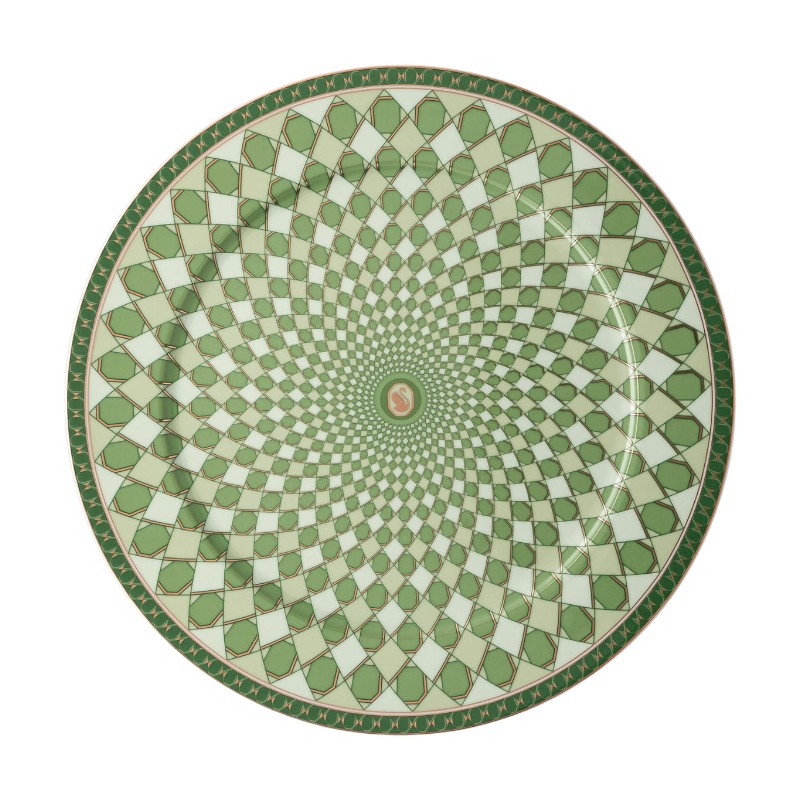 Swarovski x Rosenthal Signum Fern Service Plate, 13