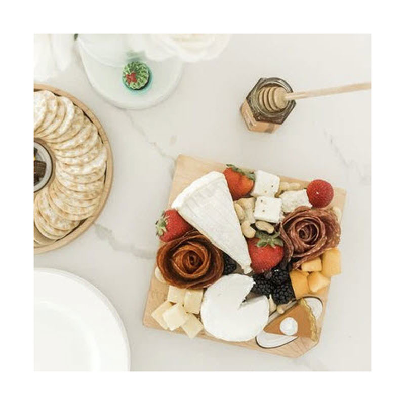Nora Fleming Maple Cheese Board