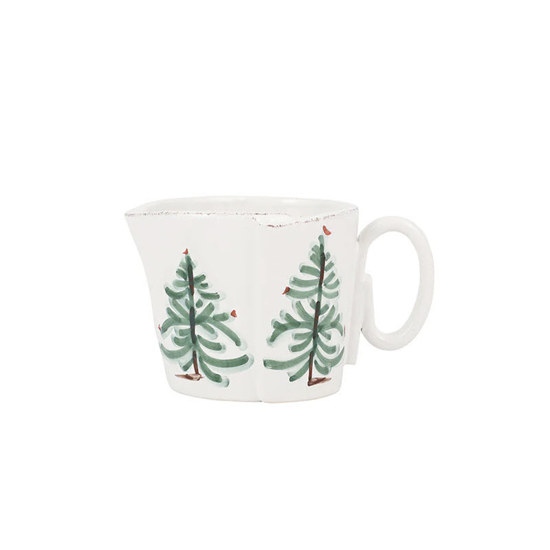Vietri Lastra Holiday Creamer