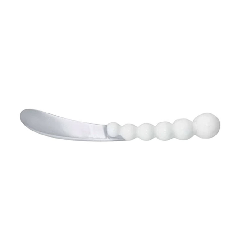 Mariposa White Pearled Spreader