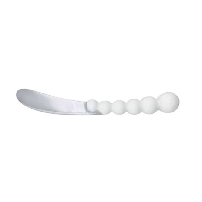 Mariposa White Pearled Spreader
