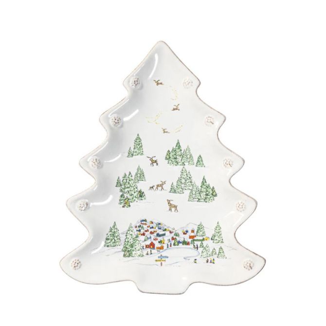 Juliska Berry and Thread 10" Tree Tray, North Pole