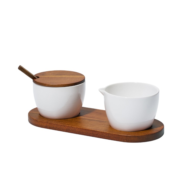 Nambe Duets Sugar and Creamer Set