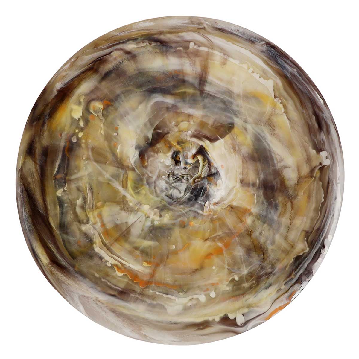 Nashi Medium Everyday Bowl, Mocha Swirl