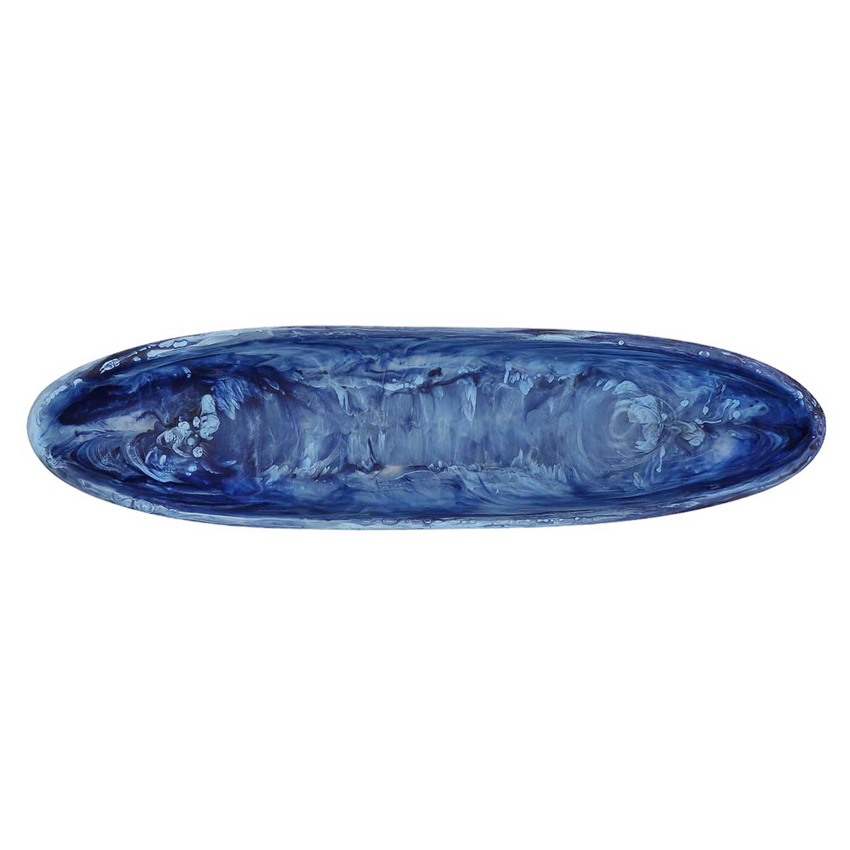 Nashi Medium Boat Bowl, Denim Swirl