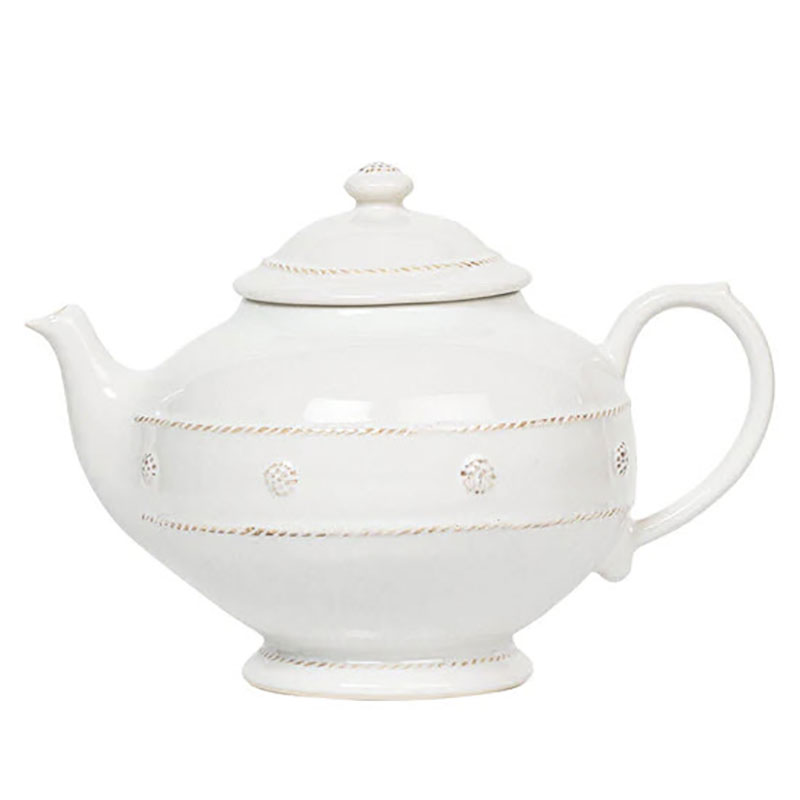 Juliska Berry and Thread Teapot, Whitewash