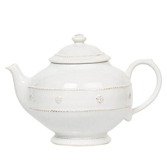 Juliska Berry and Thread Teapot, Whitewash