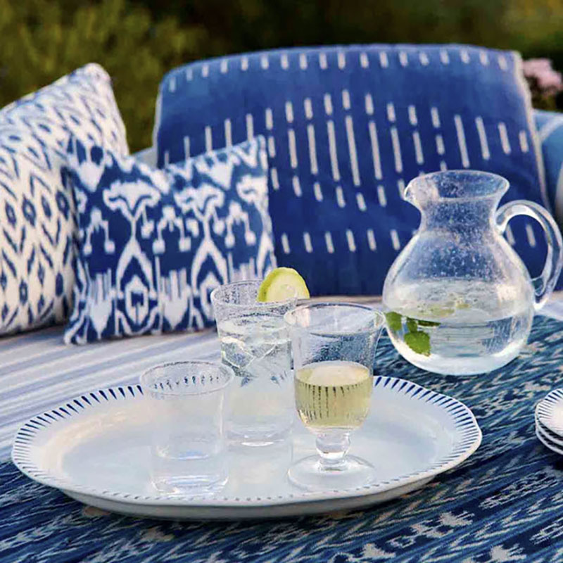 Juliska Provence Glass Pitcher