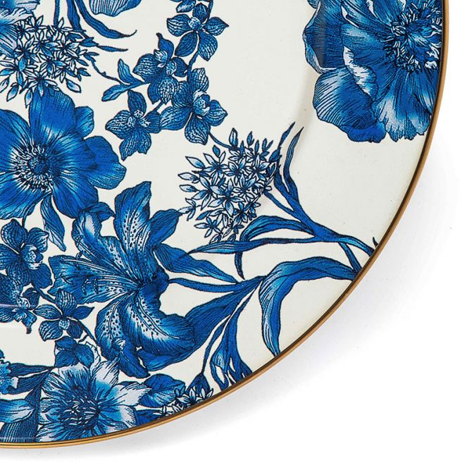 MacKenzie-Childs Royal English Garden Charger - Thumbnail 2