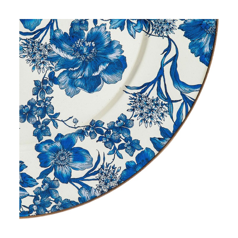 MacKenzie-Childs Royal English Garden Enamel Serving Platter