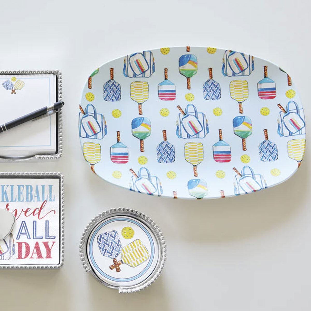 Mariposa Pickleball Paddle Platter