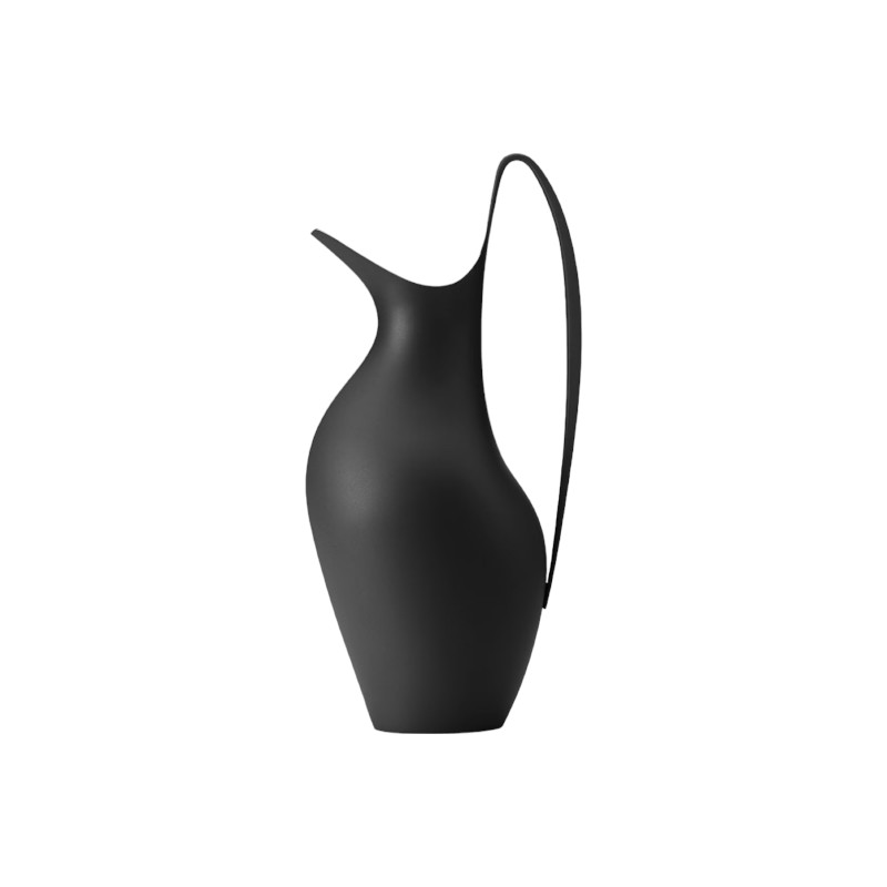 Georg Jensen Koppel Pitcher, Midnight Black and Petite