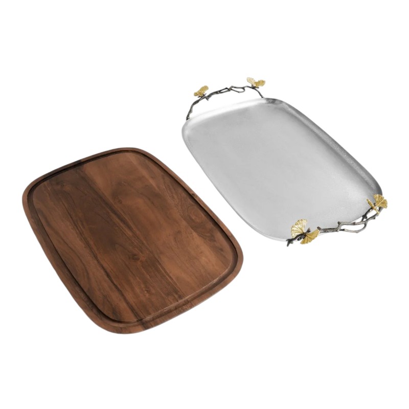 Michael Aram Butterfly Ginkgo Bread Board