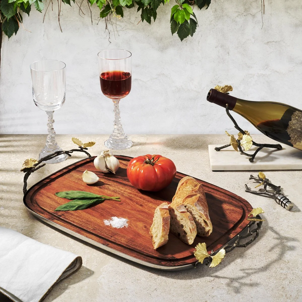 Michael Aram Butterfly Ginkgo Bread Board