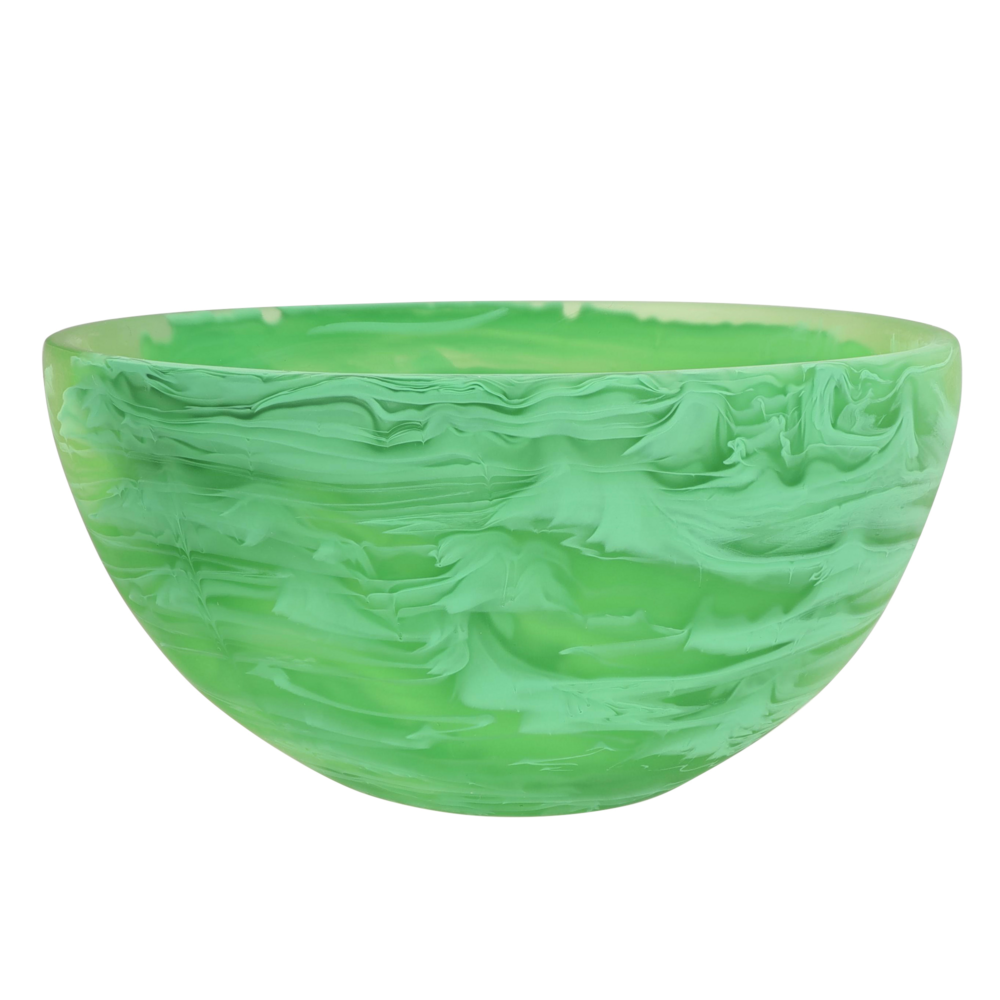 Nashi Small Wave Bowl, Peridot